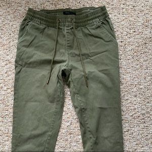 Army Green Joggers